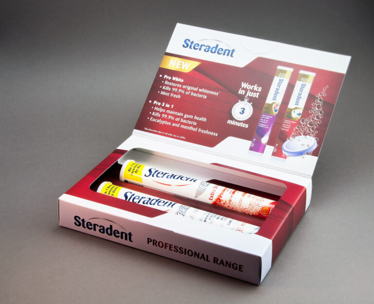 Steradent Promotional Packaging Design