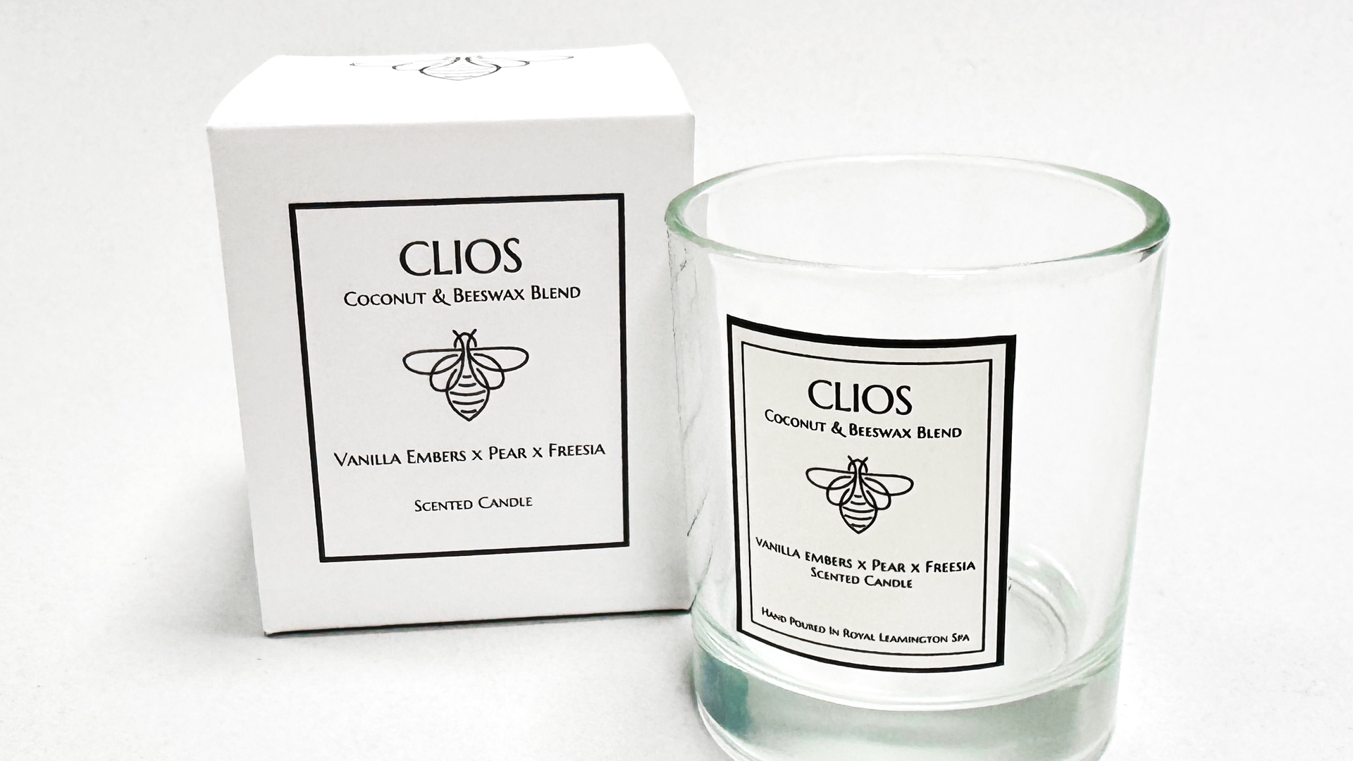 Custom candle packaging prototype and sample design and print
